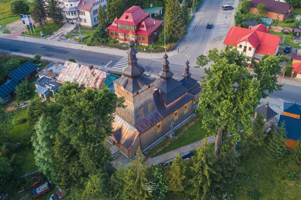 Wysowa Zdrój Cerkiew, architektura drewniana